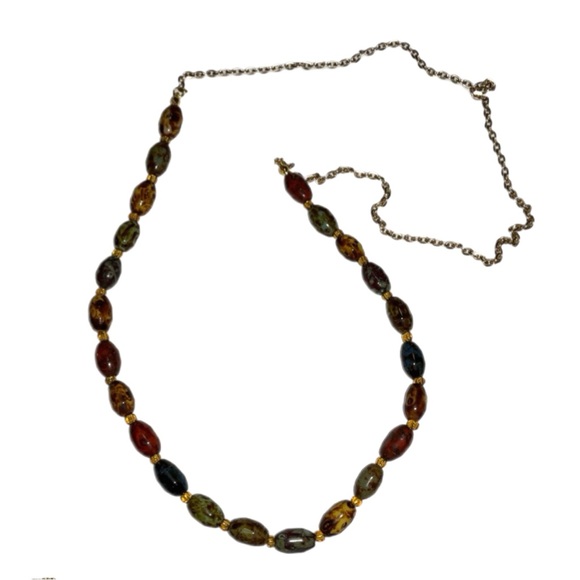 Necklace - Scottish Agate - Colorful - Picture 1 of 4